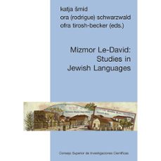 MIZMOR LE-DAVID : STUDIES IN JEWISH LANGUAGES